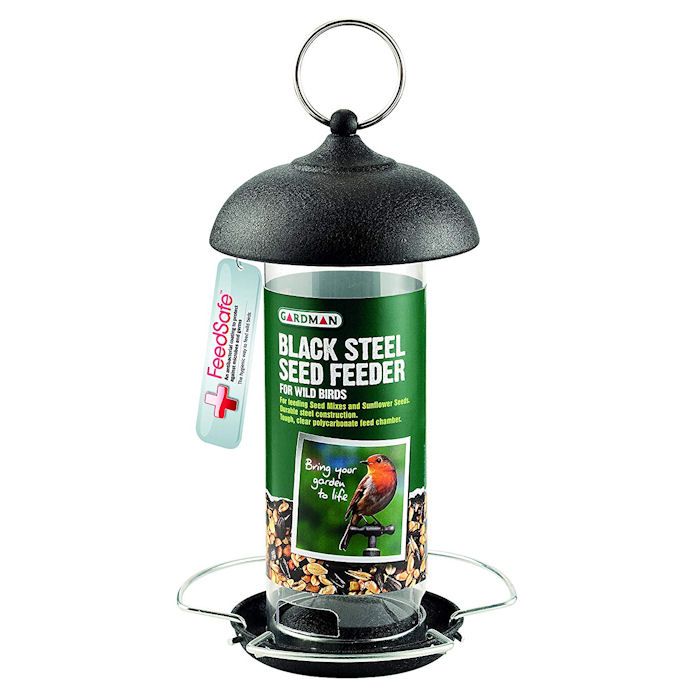 Gardman Black Steel Seed Feeder