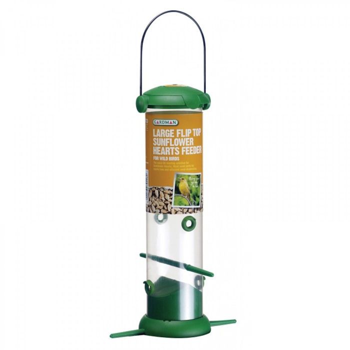 Gardman Flip Top Sunflower Hearts Feeder