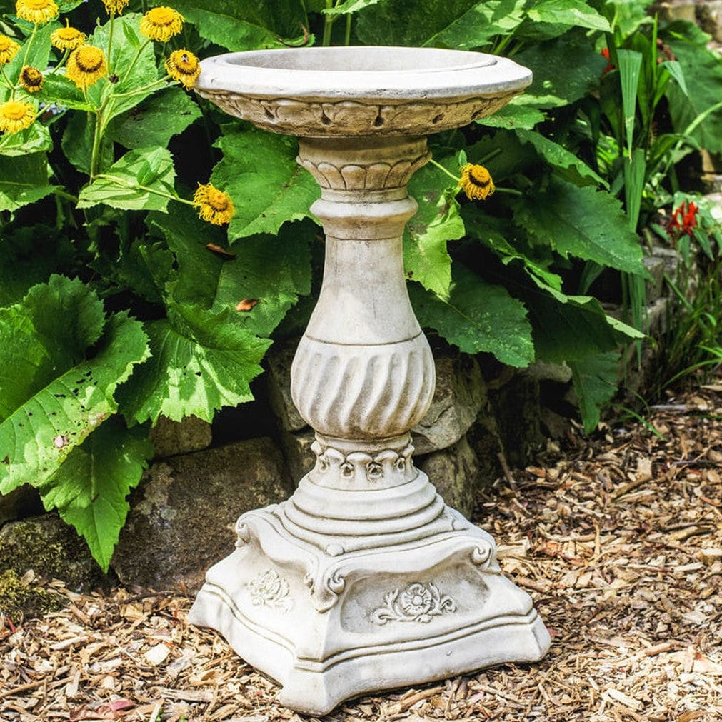 Discount Garden Statues Devon Stone Bird Bath