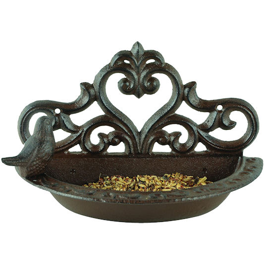 Fallen Fruits Metal Wall Mounted Bird Bath