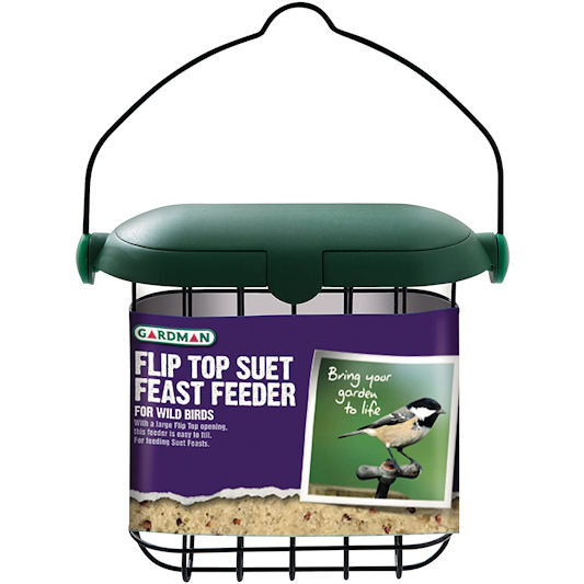 Gardman Flip Top Suet Feast Feeder