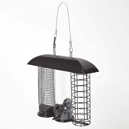 Homescapes 3 in 1 Hanging Bird Feeder