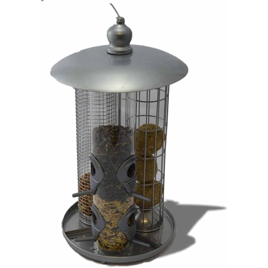 Kingfisher Deluxe 3 in 1 Suet, Seed & Nut Feeder