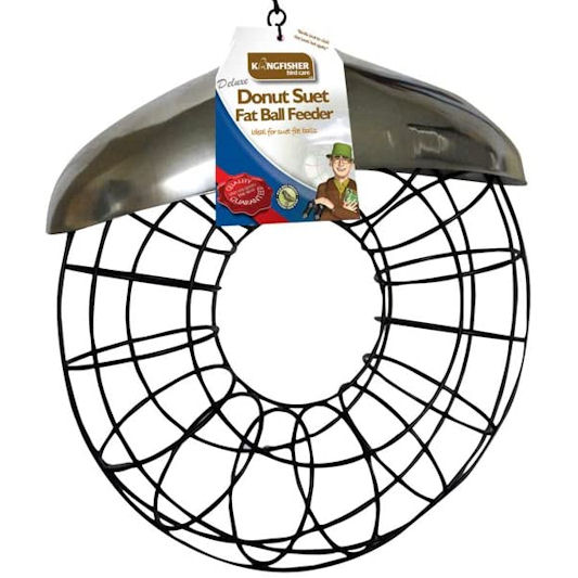 Kingfisher Deluxe Donut Suet Fat Ball Feeder