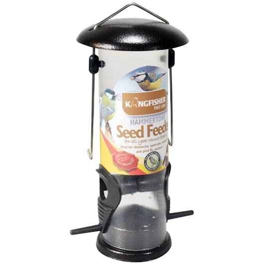 Kingfisher Premium Hammertone Seed Feeder