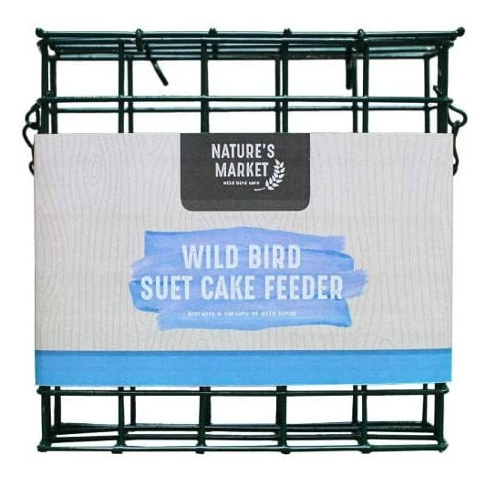 Nature's Market Wild Bird Suet Cake Feeder