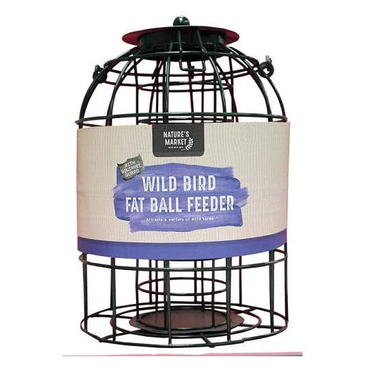 Nature's Market Wild Bird Fat Ball Feeder