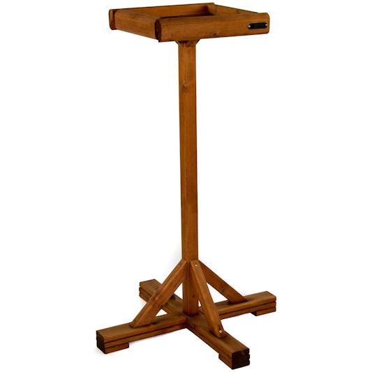 Riverside Woodcraft Large Open Bird Table