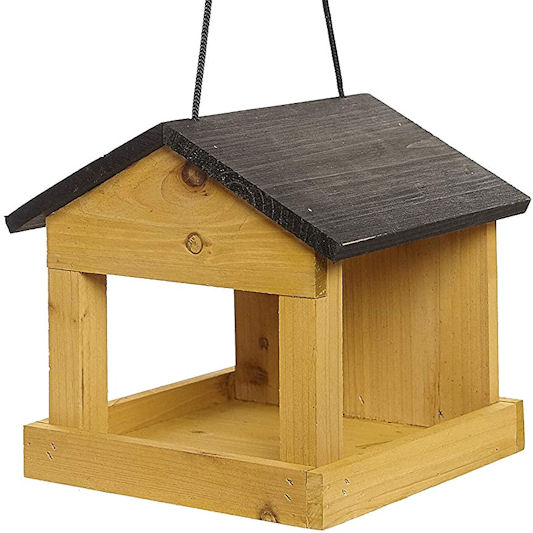 Ruddings Wood Hanging Wooden Wild Bird Table