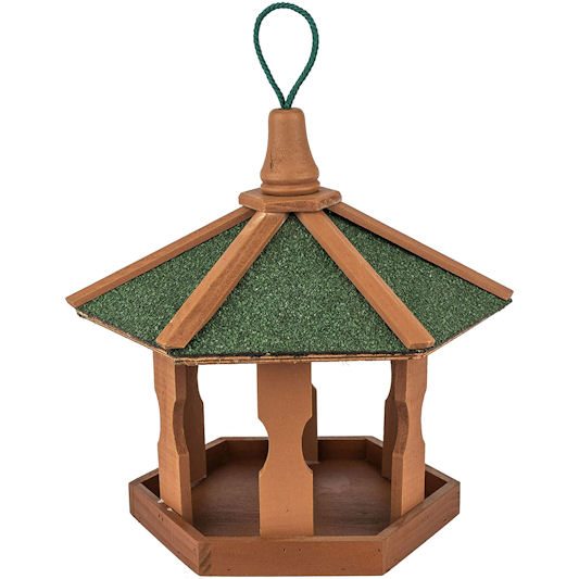 Skojig Hanging Wooden Bird Table