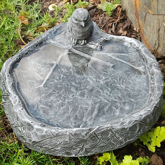 Tiefes Handicraft Stone Bird Bath Bowl