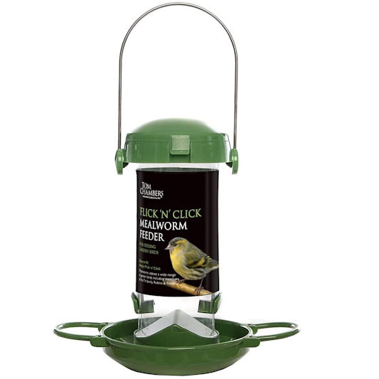 Tom Chambers Flick 'N' Click Mealworm Feeder