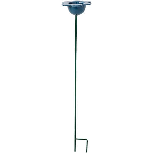 Wildlife World Ceramic Petal Bird Feeder, Blue